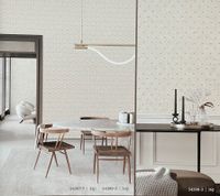 Обои Andrea Rossi Cheradi Винил на флизелине (1,06*10,05) Белый/Бежевый, Горох арт-54398-2 — фото 3, Обои