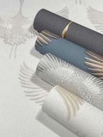 Товар: Обои Marburg Otaru Винил на флизелине (1,06*10,05) Белый/Серый, Птицы арт-34578 - фото 4 Обои Marburg Otaru Винил на флизелине (1,06*10,05) Белый/Серый, Птицы арт-34578 — фото 4, Обои для стен