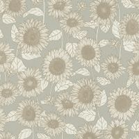 Обои AS Creation New Life Винил на флизелине (0,53*10,05) Серый, Цветы арт-37685-2 — фото 1, Обои