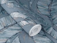 Обои RASCH Ascona Винил на флизелине (1,06*10) Синий/Золото, Абстракция арт-979077 — фото 5, Обои для стен