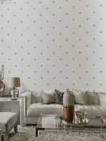 Обои Andrea Rossi Spectrum max Винил на флизелине (1,06*10) Белый/Серый, Орнамент арт-54362-1 — фото 4, Обои