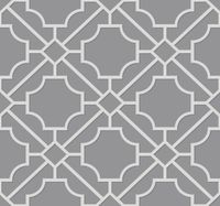 Обои Paper & Ink Navy Grey and White арт-BL70018 — фото 1, Обои