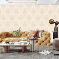 Обои Roberto Borzagi King Винил на флизелине (1,06*10) Бежевый, Дамаск арт-90110-4 — фото 3, Обои для стен