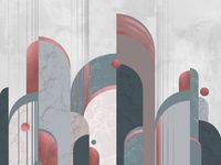 Фрески Wall Street Deco арт-23009 — фото 1, Фрески