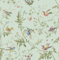 Обои Cole & Son Hummingbirds Cream арт-124-1007 — фото 1, Обои