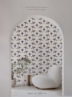 Обои Andrea Rossi Cheradi Винил на флизелине (1,06*10,05) Бирюзовый, Бабочки арт-54401-4 — фото 2, Обои для стен