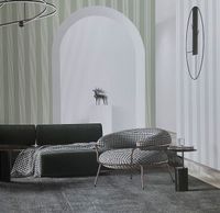 Обои Andrea Rossi Spectrum max Винил на флизелине (1,06*10) Серый, Полоса арт-54366-11 — фото 3, Обои