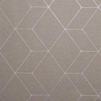 Обои Alessandro Allori Rebecca Винил на флизелине (1,06*10,05) Бежевый/Коричневый, Геометрия арт-15002-4 — фото 1, Обои для стен