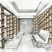 Товар: Обои Zoffany Palladio арт-312980 - фото 2 Обои Zoffany Palladio арт-312980 — фото 2, Обои