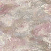 Обои Decori-Decori Carrara 2 Винил на флизелине (1,06*10,05) Зеленый/Розовый, Мрамор арт-83669 — фото 1, Обои для стен