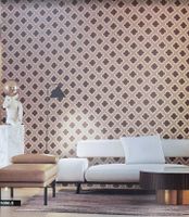 Обои Bernardo Bartalucci Coco Флизелин (1,06*10,05) Розовый/Серый, Орнамент арт-5086-3 — фото 4, Обои