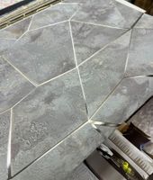 Обои Bernardo Bartalucci Brigida Флизелин (1,06*10,05) Серый, Геометрия/Штукатурка арт-84264-4 — фото 2, Обои