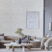 Обои Bernardo Bartalucci Coco Флизелин (1,06*10,05) Бежевый, Цветы арт-5085-1 — фото 2, Обои