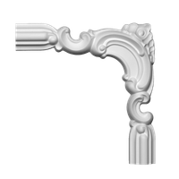 Угловой элемент Европласт 215x21x215 мм арт-1.52.297 — фото 1, Молдинги