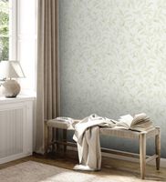 Обои AS Creation Original View Винил на флизелине (0,53*10,05) Зеленый, Листья арт-38962-4 — фото 2, Обои