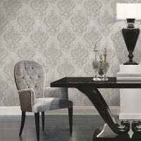 Обои Decori-Decori Mirabilia Винил на флизелине (1,06*10,05) Бежевый, Дамаск арт-83430 — фото 5, Обои