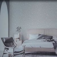 Обои Andrea Rossi Gavi Винил на флизелине (1,06*10) Бежевый, Листья арт-54371-3 — фото 3, Обои