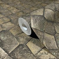 Обои Marburg Eclectic Винил на флизелине (0,70*10,05) Коричневый/Серый, Геометрия арт-34909 — фото 3, Обои