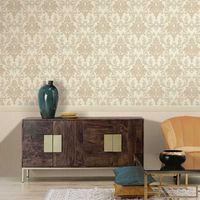 Обои Emiliana Parati Tesori dOriente Винил на флизелине (1,06*10,05) Коричневый, Дамаск арт-97236 — фото 3, Обои