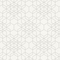 Обои AS Creation Podium Винил на флизелине (1,06*10,05) Белый/Серебряный, Геометрия арт-37905-1 — фото 1, Обои