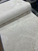 Обои Grandeco Secret Винил на флизелине (1,06*10,05) Белый/Серебряный, Штукатурка/Дамаск арт-R154101 — фото 3, Обои для стен