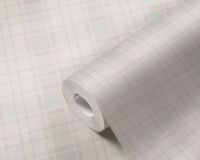 Обои AS Creation Maison Charme Винил на флизелине (0,53*10,05) Белый/Зеленый/Розовый, Геометрия/Клетка арт-39072-1 — фото 3, Обои