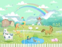 Фрески Affresco Сказки Affresco арт-IL662-COL2 — фото 1, Фрески