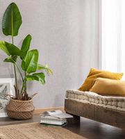 Обои Caselio Linen Edition Винил на флизелине (0,53*10,05) Серый, Однотонные/Рогожка арт-103229264 — фото 2, Обои для стен