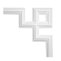 Товар: Угловой элемент Европласт 300x20x300 мм арт-1.52.287 - фото 1 Угловой элемент Европласт 300x20x300 мм арт-1.52.287 — фото 1, Молдинги