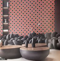 Обои Bernardo Bartalucci Coco Флизелин (1,06*10,05) Коричневый, Орнамент арт-5086-5 — фото 5, Обои