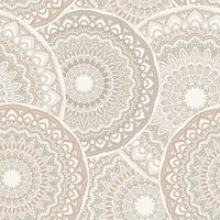 Обои Andrea Rossi Nisida Винил на флизилине (1,06*10) Бежевый, Геометрия/абстракция арт-54325-3 — фото 1, Обои для стен