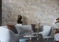 Обои Bernardo Bartalucci Brigida Флизелин (1,06*10,05) Серый, Абстракция арт-84267-1 — фото 2, Обои