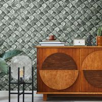 Обои Marburg Eclectic Винил на флизелине (0,70*10,05) Зеленый, Геометрия арт-34933 — фото 4, Обои