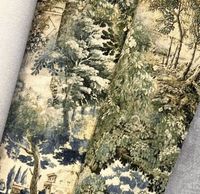 Обои AS Creation Garda Винил на флизелине (1,06*10,05) Зеленый/Бежевый/Синий, Деревья арт-38731-1 — фото 2, Обои