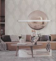 Обои Bernardo Bartalucci Sarrieri Флизелин (1,06*10) Бежевый, Геометрия арт-5072-3 — фото 2, Обои