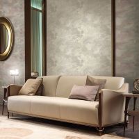 Обои Decori-Decori Carrara 2 Винил на флизелине (1,06*10,05) Бежевый, Мрамор арт-83671 — фото 2, Обои