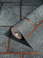 Обои Marburg Natural Opulence Винил на флизелине (0,7*10,05) Серый, Геометрия/Под дерево арт-33224 — фото 2, Обои