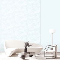 Обои Andrea Rossi Stromboli Винил на флизелине (1,06*10) Белый/Серый, Листья/Бабочки арт-54348-4 — фото 2, Обои