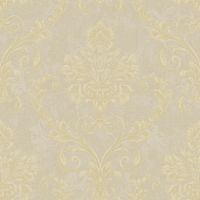 Обои Bernardo Bartalucci Carnazza Винил на флизелине (1,06*10) Бежевый, Дамаск арт-5055-5 — фото 1, Обои