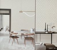 Обои Andrea Rossi Cheradi Винил на флизелине (1,06*10,05) Бирюзовый, Орнамент арт-54399-7 — фото 2, Обои для стен