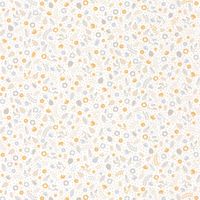 Обои детские Casadeco Rose Nino Винил на флизелине (0,53*10,05) Бежевый/Серый, Цветы арт-85541110 — фото 1, Обои для стен