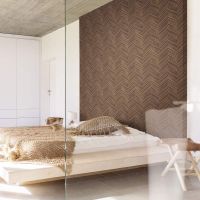 Обои Marburg Okan Винил на флизелине (1,06*10,05) Коричневый, Геометрия/Под дерево арт-33078 — фото 4, Обои