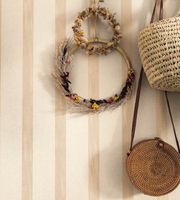 Обои Caselio Danae Винил на флизелине (53*10,05) Бежевый, Полоса арт-103661010 — фото 3, Обои