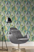 Обои RASCH Kalahari Винил на флизелине (0,53*10,05) Разноцветный, Ромб арт-704020 — фото 4, Обои