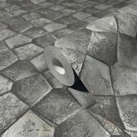 Обои Marburg Eclectic Винил на флизелине (0,70*10,05) Серый, Геометрния арт-34908 — фото 2, Обои