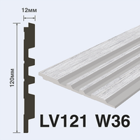 Декоративная панель HIWOOD 2700x120x12 мм арт-LV121 W36 — фото 1, Панели