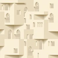 Обои Andrea Rossi Barbana Винил на флизелине (1,06*10,05) Бежевый, Архитектура арт-54288-2 — фото 1, Обои для стен