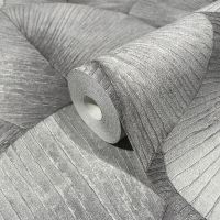 Обои Marburg Kumano Винил на флизелине (1,06*10,05) Серый, Листья арт-34558 — фото 3, Обои