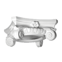 Капитель Европласт 392x170x392 мм арт-1.11.003 — фото 1, Колонны