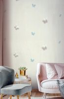 Обои Alessandro Allori Rebecca Винил на флизелине (1,06*10,05) Белый/Бежевый, Бабочки арт-15004-1 — фото 3, Обои